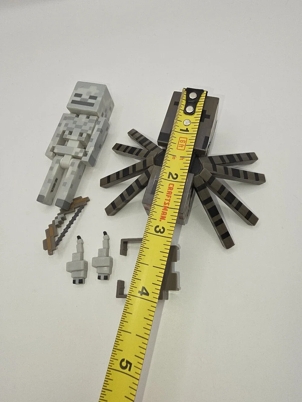 Minecraft Overworld Spider Jockey Skeleton Silverfish Series 2